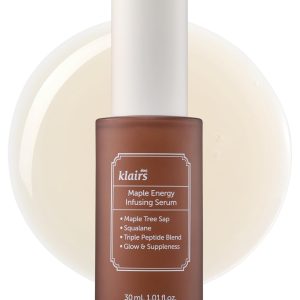 Klairs Pore Firmness Serum Maple Energy Infusing Serum 30ml Ampoule Skin Barrier Mature Skin Nasolabial Folds Wrinkle Care Skin Elasticity Sagging Moisturizing Skin Care Sensitive Skin Dry Skin Fragrance-Free Maple Pore Syrup Serum