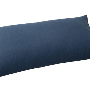 Haguko Long Cushion Cover 68 120 1 Piece Long Duvet Cover Nordic Stylish Cotton Linen Texture Linen Style Peach Skin Soft Touch Decorative Pillowcase Royal Blue