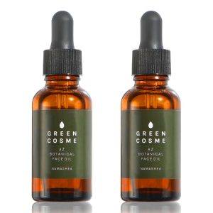 Beauty oil, organic, green cosmetics, AZ Botanical Face Oil, 30mL, oil beauty serum, additive-free, azelaic acid, pore care, firmness, mature skin, dry skin, sensitive skin, introduction beauty serum, made in Japan (set of 2)