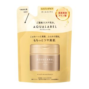 AQUALABEL Special Gel Cream EX (Oil-in) 81g Refill, Retinol Palmitate, All-in-One Gel, Anti-Aging Care