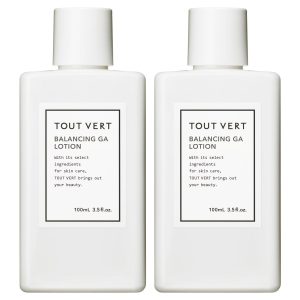 T'Vert Balancing GA Lotion (2-Pack, 100mL x 2 Bottles) - Pre-Lotion, Glycylglycine 6% Azelaic Acid Derivative, Reduces Pores, Sebum, Shine, Roughness, and Texture, Refreshing for Oily and Combination Skin, Men's Introductory Lotion