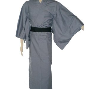 Magic Knight Color Kimono 65% Polyester 35% Cotton Costume Gray Men's 160cm-175cm