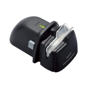 Kyocera Diamond Roll Sharpener, Electric Knife Sharpener, For Knives (Ceramic, Stainless Steel, Titanium, Steel), For Double-Edged Knives, Diamond Whetstone, Can be Used on One Edge at a Time, Multiple Times, High Sharpness Recovery, 2 AA Batteries Sold Separately, Sharpener, Sharpener, DS-38 Kyocera