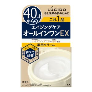 LUCIDO [Quasi-drug] Medicated Perfect Skin Cream EX for men over 40 years old, moisturizing, wrinkles, blemishes, all-in-one, 90g (x 1)