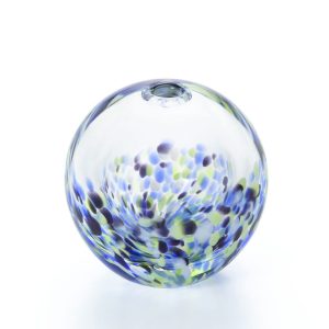 Aderia (ADERIA) Tsugaru Biidoro Fukei Single Flower Vase Evening Firefly Made in Japan Gift Box Flower Base Vase Stylish Glass Flower Vase Container Flower Dried Flower Gift Women Mother's Day Father's Day Couple Men Housewarming Wedding Greeting Small Retirement Present Birthday Gift F62772