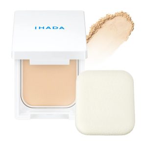 Ihada Face Powder, Medicated Face Protect Powder, Sunscreen, Foundation, Anti-Shine, Skin Care, UV Protection, Non-Comedogenic, Anti-Blemish, Anti-Pigment, Pollen, PM2.5 [Quasi-drug], 9g