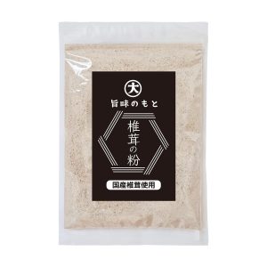 Daido Trading Domestic Shiitake Powder 100g Flavorful, additive-free, pesticide-free, Kyushu-produced dried shiitake, shiitake powder, coarsely ground, for a variety of dishes, for vegan and vegetarian dishes, dried shiitake, shiitake powder, 100g