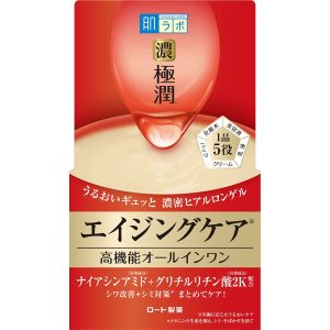 Hada Labo Gokujun Hari Perfect Gel Highly Functional All-in-One Fragrance-Free 100g [Quasi-drug]