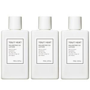 Azelaic Acid: Toveil Balancing GA Lotion, 3-Pack (100mL x 3 Bottles), Pre-Lotion, Glycylglycine 6% Azelaic Acid Derivative, Reduces Pores, Sebum, Shine, Roughness, and Texture, Refreshing for Oily and Combination Skin, Men's Introductory Lotion