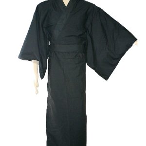 Magic Knight Color Kimono 65% Polyester 35% Cotton Costume Black Men's 160cm-175cm