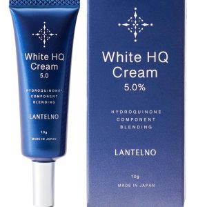 LANTELNO Pure Hydroquinone High Concentration 5% Age Spots Retinol Vitamin C Vitamin A Ceramide Collagen Contains 12 types of beauty ingredients Made in Japan Additive-free Moisturizing Cream Plant Stem Cells