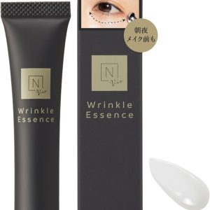N Organic Vie Eye Serum (Approx. 2-Month Supply) Wrinkle Pack Essence for Firming, Dry Fine Lines, Mature Skin, High Moisturizing, and Dullness, Relaxing Citrus Scent, 15g