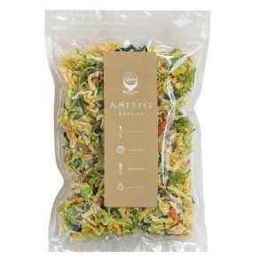 Kyushu Dry Vegetables, Dehydrated Vegetables, Kyushu Vegetables & Seaweed Mix, Preserved Food, Disaster Preparedness, Disaster Preparedness, Easy to Cook, Stockpile Vegetables, 100g (1 bag of Onion Mix)