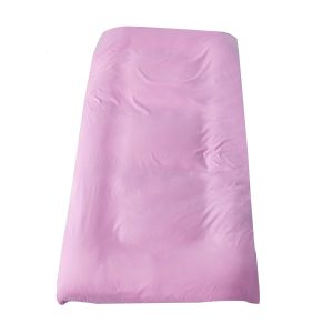 Single Futon Cover, One-touch Sheet, Pink, Plain, Washable, Dust Mite Resistant, Breathable, Moisture Wicking, Fitted Sheet, Soft