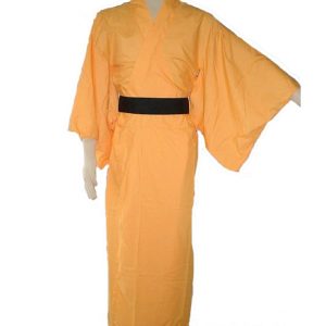 Magic Knight Color Kimono 65% Polyester 35% Cotton Costume Yellow Men's 160cm-175cm