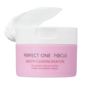 Perfect One Focus Smooth Cleansing Balm 75g (Pure Single Item) No need for double cleansing, OK for eyelash extensions, for sensitive skin, prevents rough skin, dark spots care PERFECT ONE FOCUS
