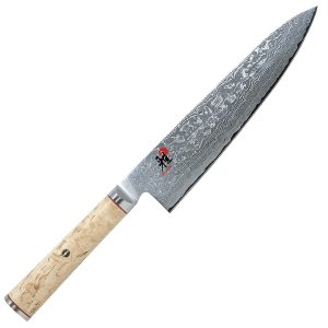 Zwilling JA Henckels MIYABI "5000MCD Gyuto 200mm Made in Japan" Damascus Chef Knife Multi-layered Steel Made in Seki City, Gifu Prefecture [Official Japanese Product] 34373-201