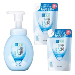 Hada Labo Gokujun Hyaluronic Foam Facial Cleanser - 1 unit + 2 refills