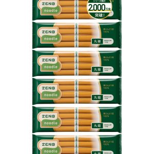 [Low-carb 100% soy noodles] ZENB Zenbu Noodles, round noodles, 24 servings (6 bags), soba, pasta, ramen [Low-carb, gluten-free, carbohydrate restriction, fiber supplement for intestinal activity, nutritional replacement for dieting, protein, low GI, iron, microwaveable]