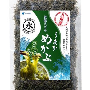 Dried Mekabu, Minced, Creamy and Delicious, from Kyushu, Crunchy Texture, 100g, Made in Japan, Easy to Cook, Just Soak in Water (100g, 1 piece)