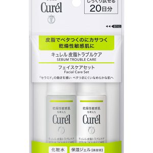 [20-day trial set] Curel Sebum Trouble Care (lotion 30ml + moisturizing gel 30ml)