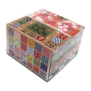 Showa Grim Origami 30 Patterns Washi Chiyogami 75mm 20-1914