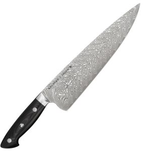 Zwilling "Bob Kramer Euro Stainless Chef Knife 260mm Made in Japan" Damascus Gyuto Multilayer Steel Made in Seki City, Gifu Prefecture [Official Japanese Product] Bob Kramer Chef Knife 34891-261