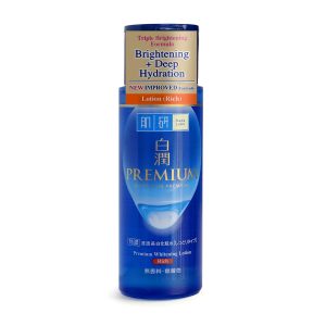 Hada Labo Shirojun Premium Medicated Penetrating Whitening Lotion, Moisturizing White, Formulated with Tranexamic Acid and Vitamin C, 170ml