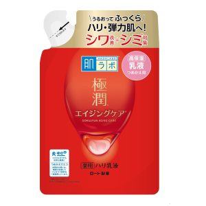 Hada Labo Gokujun Medicated Firming Lotion Refill (Quasi-drug) Fragrance-Free, 140ml