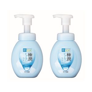 Hada Labo Gokujun Hyaluronic Foaming Facial Cleanser, 160ml x 2 pack