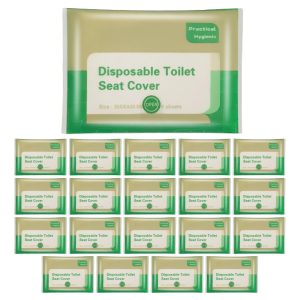 nijimomo disposable toilet seat cover, 200 sheets, flushable, portable, large toilet seat cover (200)