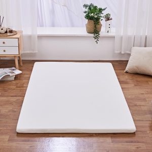 Novilla Mattress Bed Mat High Resilience Mattress Folding Mattress Underlay Mattress Mattress Topper White Double Thickness 3cm Hardness 160N High Density Urethane Futon No Bottoming Out High Breathability Long Lasting Compressed Packaging Deodorizing Treatment Washable Cover 140 x 195 x 3cm