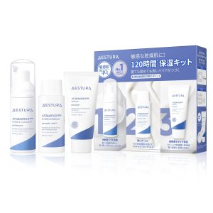 [AESTURA] Atobaria 365 Mini Size Set Cream Hydro Essence Bubble Cleanser Korean Cosmetics Moisturizing Skin Care Ceramide Gift Set Low Irritation