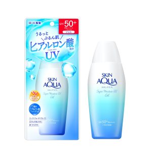 Skin Aqua Super Moisture UV Gel Sunscreen 110g (Hyaluronic Acid UV, Quick Adhesion Gel, SPF50+ PA++++)