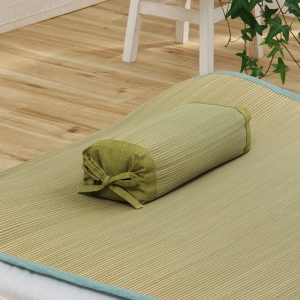 Ikehiko Corporation Igusa Bedding Pillow Igusa Height Adjustable Smooth Deodorizing Simple Plain Rhythm Square Pillow Ikehiko Igusa Bedding Approx. 30 x 15 cm Green #7559769