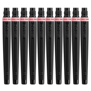 Pentel Color Brush Pen Art Brush Cartridge Coral Pink 10pcs XFR-165