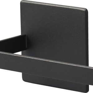 Yamazaki Magnetic Toilet Paper Holder, Black, Approx. W14 x D7.2 x H7.5cm, Tower, Pet Supplies, Paper Holder, Easy Setup, 2112