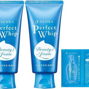 [Bulk Purchase] Senka SENKA Perfect Whip a Facial Cleanser 120g x 2 + Bonus Skin Texture Pores Dirt Foam Dead Skin Moisture Roughness