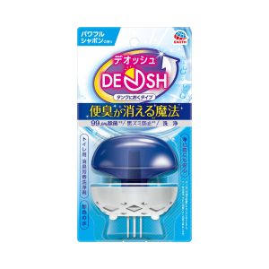 Deosh, the magic that eliminates stool odors, deodorizing and aromatic cleaning agent for toilets [powerful soap scent], 99.9% bacteria elimination, prevents black stains, tank-type (Earth Chemical)