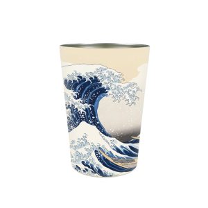 [Wahodo] 2-way vacuum-sealed tumbler [The Great Wave off Kanagawa] Vacuum insulation, keeps drinks hot or cold, office, convenience store, Japanese pattern, inbound, Japanese painting, souvenir, 841-101