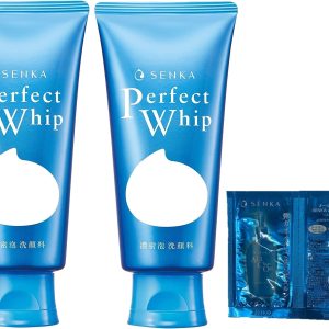 [Bulk Purchase] Senka Perfect Whip u Facial Cleanser 120g x 2 + Bonus