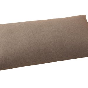 Haguko Long Cushion Cover 68 120 1 Piece Long Duvet Cover Nordic Stylish Cotton Linen Texture Linen Style Peach Skin Soft Touch Decorative Pillow Cover Caramel Brown