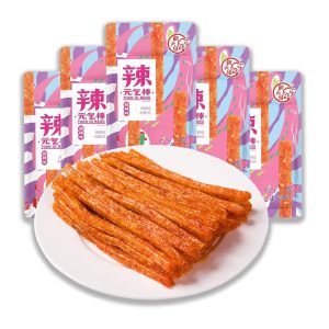 Spicy Snacks, Latiao, Chinese Snacks, Fan Tianwa Spicy Snacks, Mala Leisure Food Snacks, Vegetarian Hand-Swept Noodles, Explosive Spicy Tong Xin Sticks, Tong Xin Sticks, Base Food, Rice Accompaniment, Snack, Spicy Sweet Potato Strips, Hunan Specialty, Chinese Ingredients, Huai Gu Snacks, Mala Snacks, Spicy Snacks, Vegetarian Spicy Snacks, Hot Snacks, Snacks, Chinese Snacks, Spicy Snacks, Explosive Spicy Pieces, Spicy Snacks, Latiao (2 Packs of Mildly Spicy Genki Sticks)