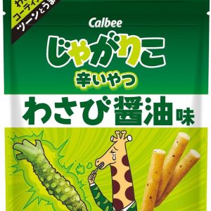 [Jagariko] Calbee Jagariko Spicy Wasabi Soy Sauce Flavor 38g x 12 bags Snacks Snacks