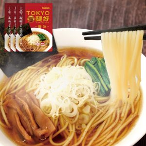 Foodizm TOKYO Menko Soy Sauce 3 Meal Set Gluten-Free Ramen Vegan Vegetarian Made with 100% Japanese Rice Flour No Wheat Semi-Dried Noodles No Animal Ingredients Chewy Noodles Allergy Friendly Rice Flour Noodles