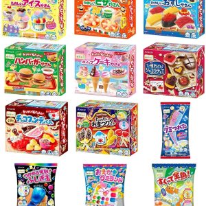 Educational sweets by Kracie Let's have fun making them and eating them together! A set of 12 types of "educational sweets" that will help develop your child's rich creativity