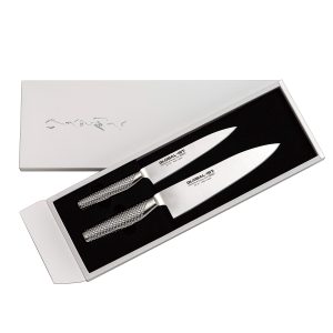 GLOBAL-IST IST-A01 All-purpose knife set, Japan-only model, Extra Edge, Made in Japan, Stainless steel, All-purpose 2-piece set