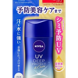 Nivea UV Deep Protect & Care Gel 80g SPF50+ / PA++++ < UV care for preventive beauty (prevents age spots and freckles caused by sunburn) >