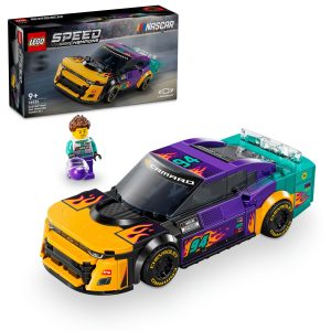 LEGO Speed Champions NASCAR(R) Next Gen Chevrolet Camaro ZL1 Toys, Presents, Blocks, Boys, Girls, Kids, Ages 8, 9, 10, 11, Elementary School Students, Educational, Popular, Car, Chevrolet, 76935