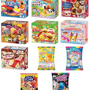 Kracie - Have fun making and eating together! A set of 11 educational sweets to develop your child's rich creativity